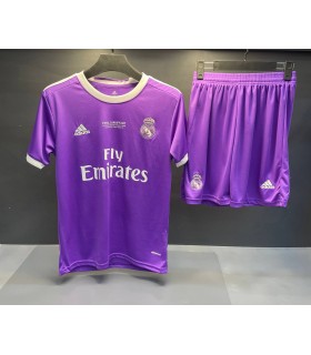 تیشرت و شورت 2017 کلاسیک تیم رئال مادرید Real Madrid Classic kit 2017