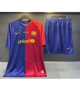 تیشرت و شورت 2009 اول کلاسیک تیم بارسلونا Barcelona Classic Home kit 2009