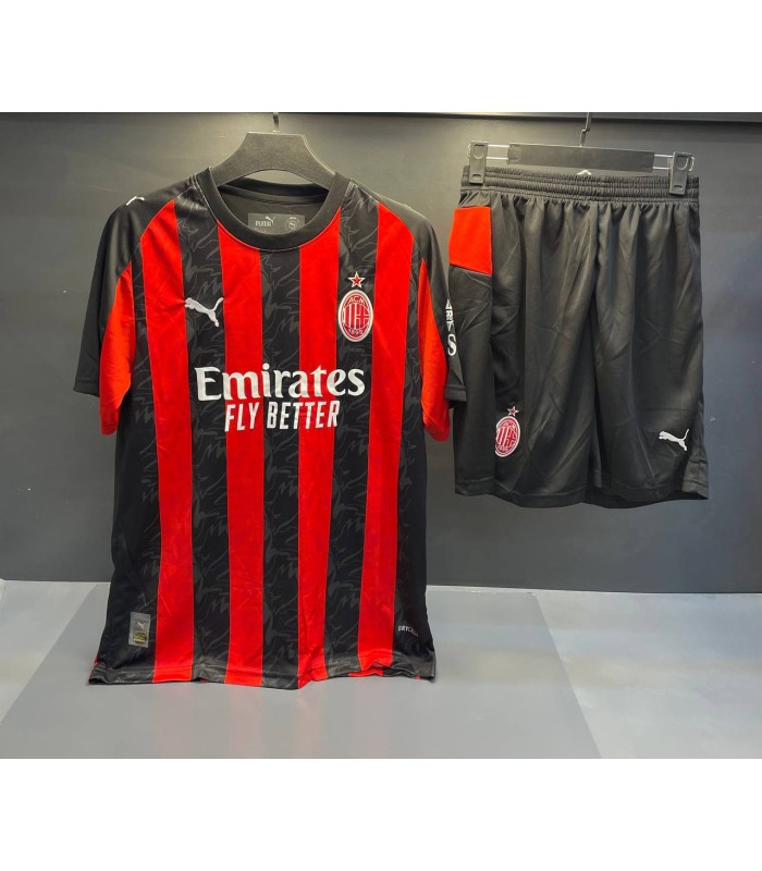 تیشرت و شورت 2026 اول تیم آث میلان Ac Milan Home kit 2026