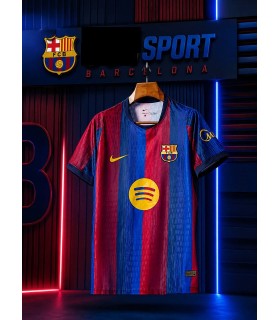 تیشرت پلیری 2027 اول تیم بارسلونا Barcelona Home kit 2027