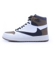 کفش پیاده روی مردانه نایک جردن وان تراویس اسکات ساقدار Nike Jordan 1 Traviss Running BW