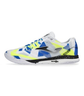 کفش فوتسال جوما رگاته ریباند طرح اصلی JOMA REGATE REBOUND WHITE YELLOW