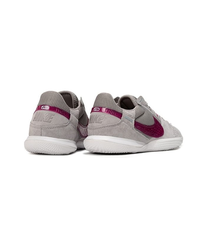 کفش فوتسال نایک استریت گتو طرح اصلی NIKE Street Cat Gray Futsal Wine