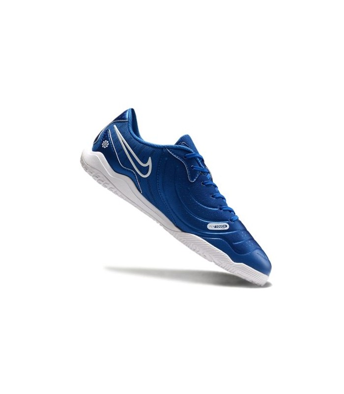 کفش فوتسال نایک تمپو لجند 10 آبی طرح اصلی NIKE Tiempo Lehend 10 Academy Blue
