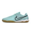 کفش فوتسال نایک تمپو لجند 10 فیروزه ای طرح اصلی Nike Tiempo 10 Academy Turquoise