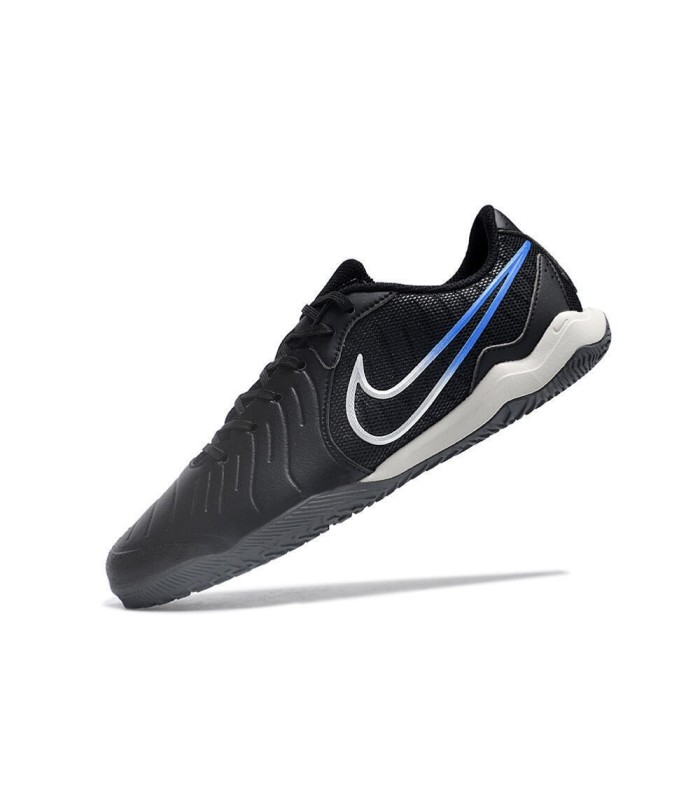 کفش فوتسال نایک تمپو لجند 10 مشکی سفید طرح اصلی Nike Tiempo 10 Academy Black/White