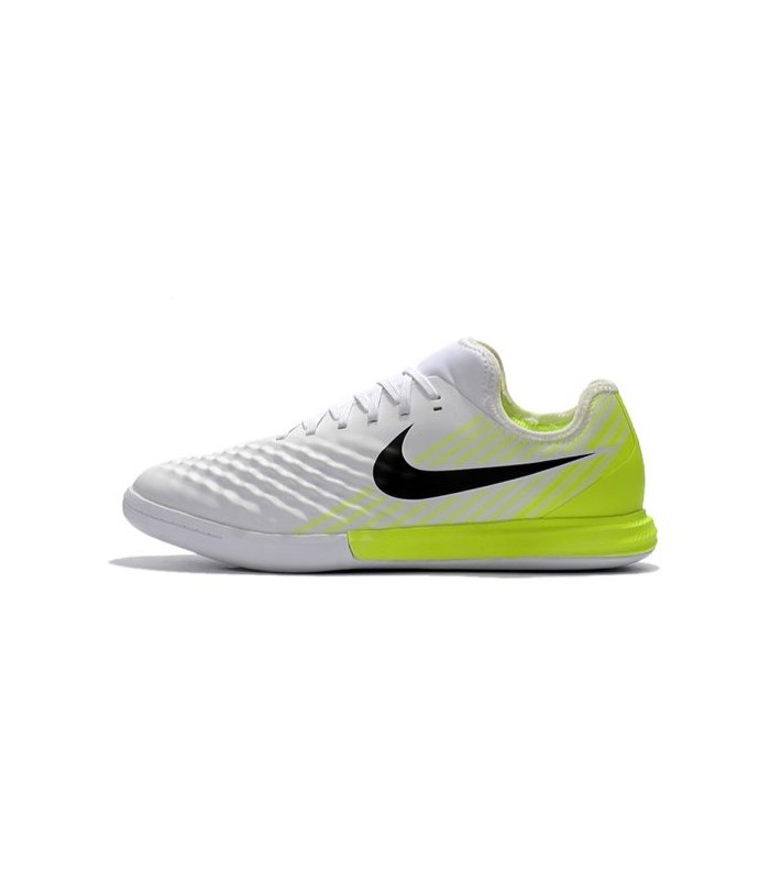 کفش فوتسال نایک مجستا سفید سبز طرح اصلی NIKE MagistaX Futsal White Yellow