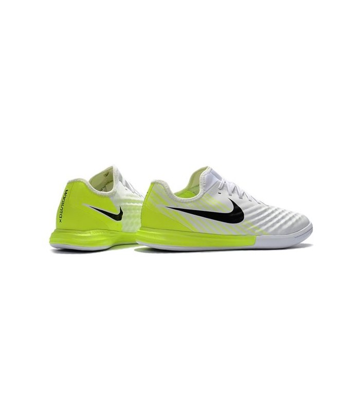 کفش فوتسال نایک مجستا سفید سبز طرح اصلی NIKE MagistaX Futsal White Yellow
