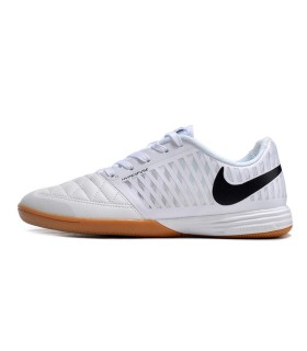 کفش فوتسال نایک لونار گتو 2 طرح اصلی Nike Lunar Gato 2 IC Indoor & Futsal White/Black/Brown