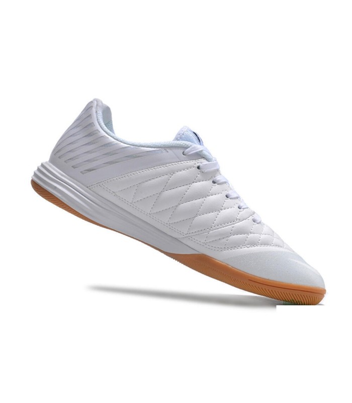 کفش فوتسال نایک لونار گتو 2 طرح اصلی Nike Lunar Gato 2 IC Indoor & Futsal White/Black/Brown