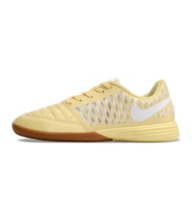 کفش فوتسال نایک لونار گتو 2 طرح اصلی Nike Lunar Gato 2 IC Indoor & Futsal Yellow/White/Brown