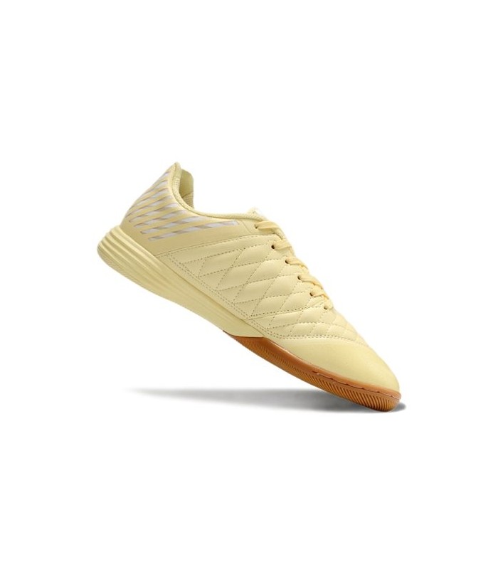 کفش فوتسال نایک لونار گتو 2 طرح اصلی Nike Lunar Gato 2 IC Indoor & Futsal Yellow/White/Brown