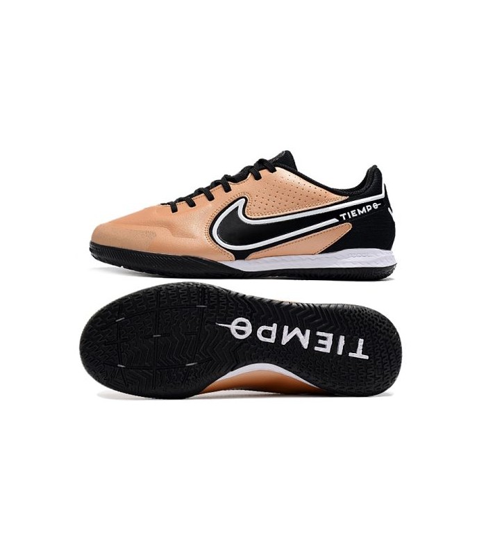 کفش فوتسال نایک تمپو لجند 9 طرح اصلی NIKE Tiempo Legend 9 Pro Copper Futsal