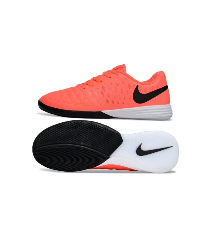 کفش فوتسال نایک لونار گتو 2 طرح اصلی Nike Lunar Gato 2 IC Indoor & Futsal Orange