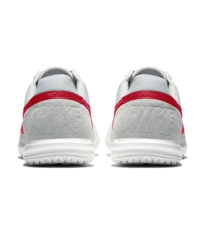کفش فوتسال نایک پریمیر سالا 2 طوسی طرح اصلی Nike Premier II Sala Gray/Red