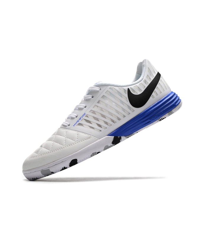 کفش فوتسال نایک لونار گتو 2 طرح اصلی Nike Lunar Gato 2 IC Indoor & Futsal White/Blue
