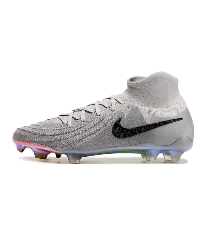 کفش فوتبال نایک فانتوم لونا 2 طرح اصلی Nike Phantom Luna Elite NU FG Grey/Black