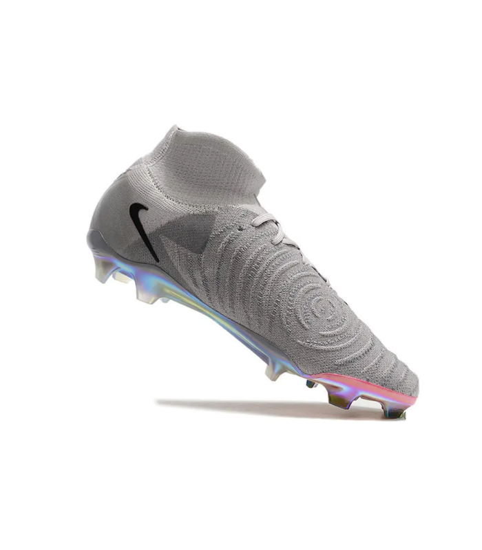 کفش فوتبال نایک فانتوم لونا 2 طرح اصلی Nike Phantom Luna Elite NU FG Grey/Black