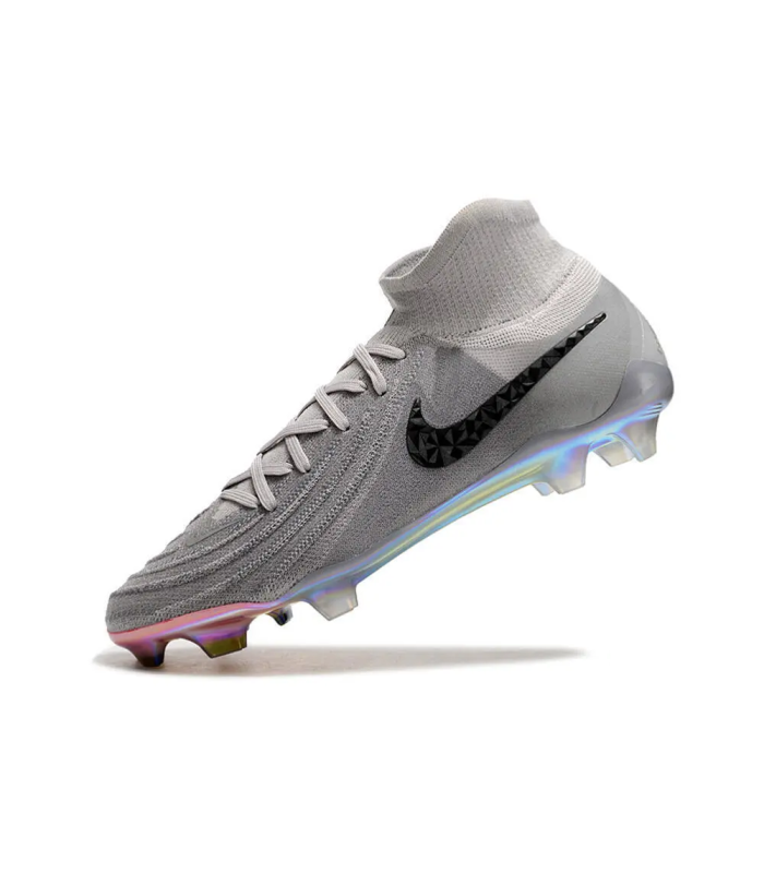 کفش فوتبال نایک فانتوم لونا 2 طرح اصلی Nike Phantom Luna Elite NU FG Grey/Black