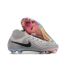 کفش فوتبال نایک فانتوم لونا 2 طرح اصلی Nike Phantom Luna Elite NU FG Grey/Black