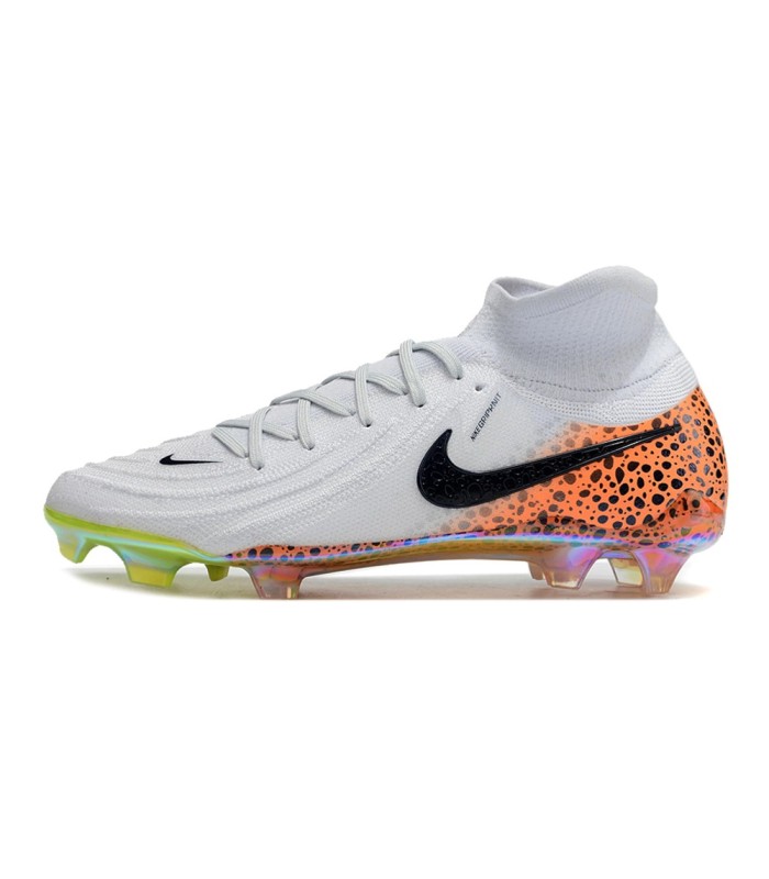 کفش فوتبال نایک فانتوم لونا 2 طرح اصلی Nike Phantom Luna Elite NU FG Grey/Black