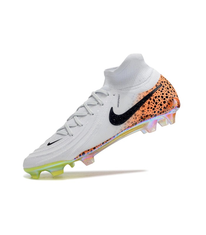 کفش فوتبال نایک فانتوم لونا 2 طرح اصلی Nike Phantom Luna Elite NU FG Grey/Black