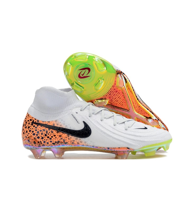 کفش فوتبال نایک فانتوم لونا 2 طرح اصلی Nike Phantom Luna Elite NU FG Grey/Black