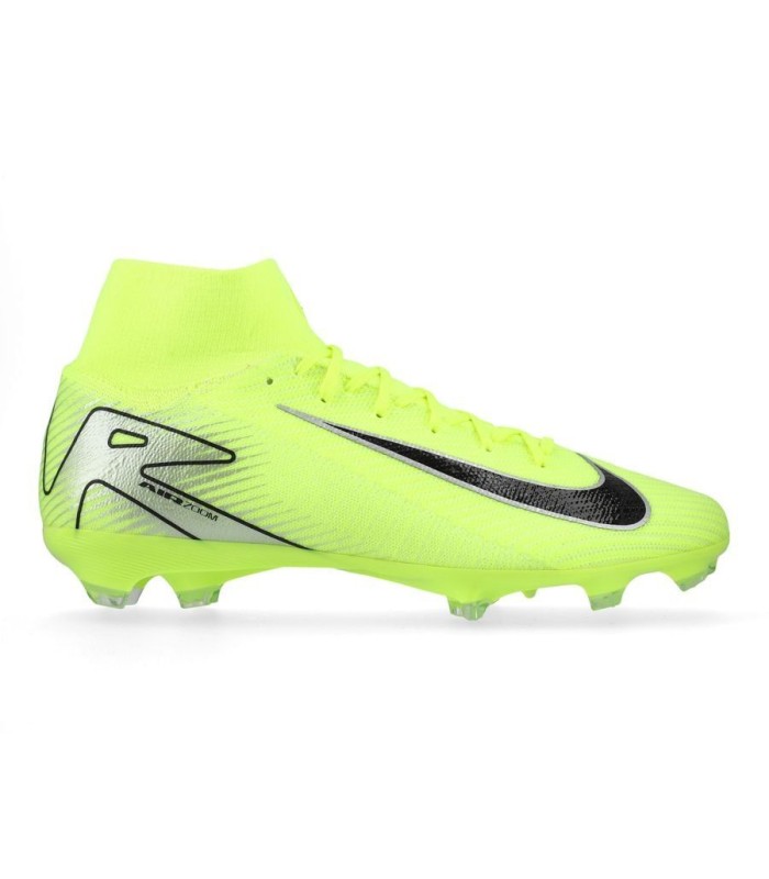 کفش فوتبال نایک مرکوریال سوپرفلای ساقدار طرح اصلی Nike Air Zoom Mercurial Superfly Green