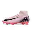 کفش فوتبال نایک مرکوریال سوپرفلای ساقدار طرح اصلی Nike Air Zoom Mercurial Superfly Pink