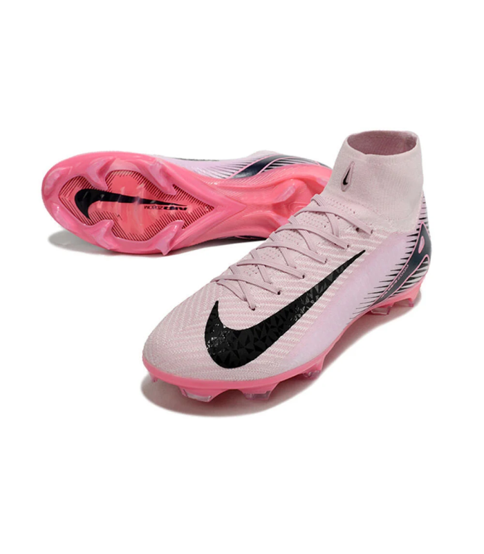 کفش فوتبال نایک مرکوریال سوپرفلای ساقدار طرح اصلی Nike Air Zoom Mercurial Superfly Pink