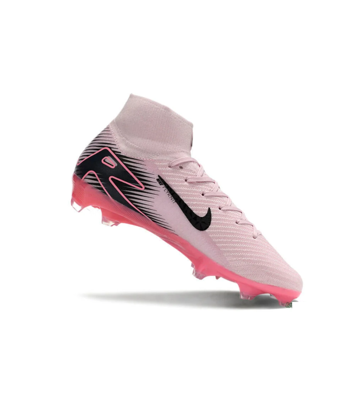 کفش فوتبال نایک مرکوریال سوپرفلای ساقدار طرح اصلی Nike Air Zoom Mercurial Superfly Pink