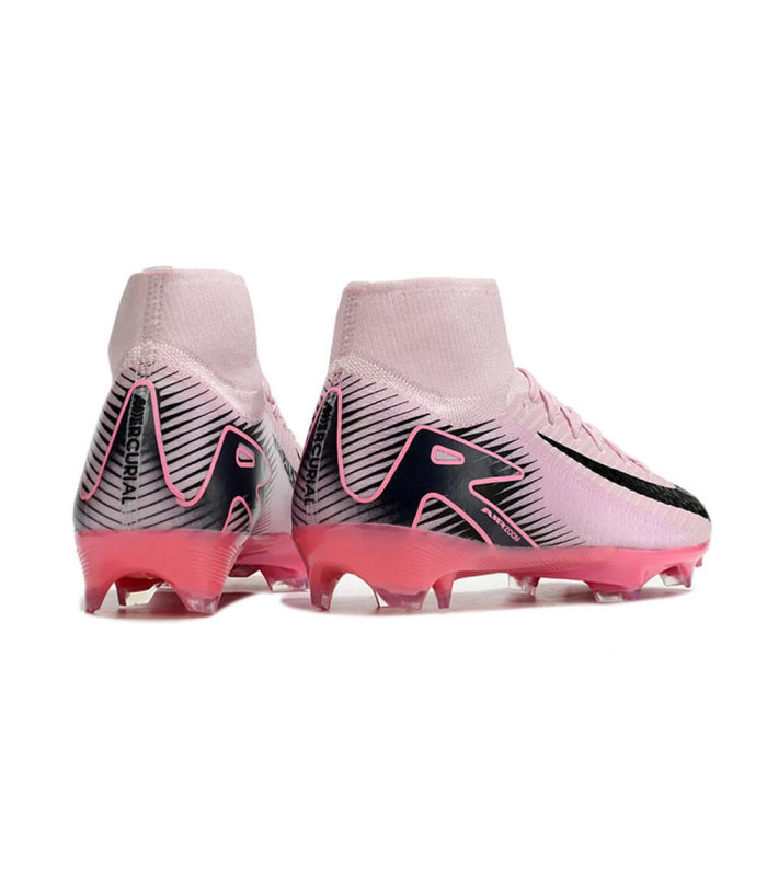 کفش فوتبال نایک مرکوریال سوپرفلای ساقدار طرح اصلی Nike Air Zoom Mercurial Superfly Pink