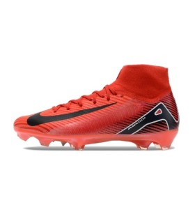 کفش فوتبال نایک مرکوریال سوپرفلای ساقدار طرح اصلی Nike Air Zoom Mercurial Superfly Red