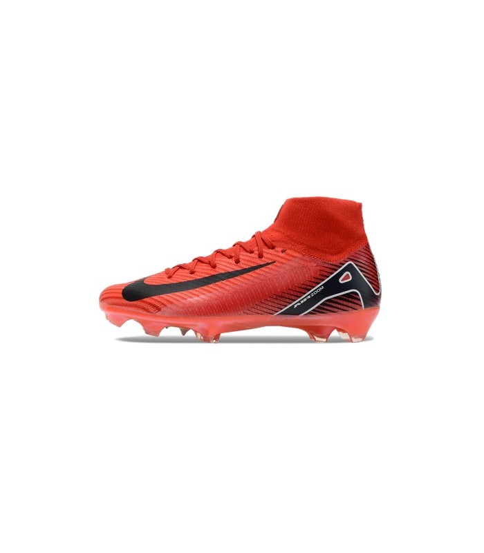 کفش فوتبال نایک مرکوریال سوپرفلای ساقدار طرح اصلی Nike Air Zoom Mercurial Superfly Red