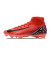 کفش فوتبال نایک مرکوریال سوپرفلای ساقدار طرح اصلی Nike Air Zoom Mercurial Superfly Red