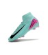 کفش فوتبال نایک مرکوریال سوپرفلای ساقدار طرح اصلی Nike Air Zoom Mercurial Superfly Blue/Pink