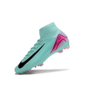کفش فوتبال نایک مرکوریال سوپرفلای ساقدار طرح اصلی Nike Air Zoom Mercurial Superfly Blue/Pink