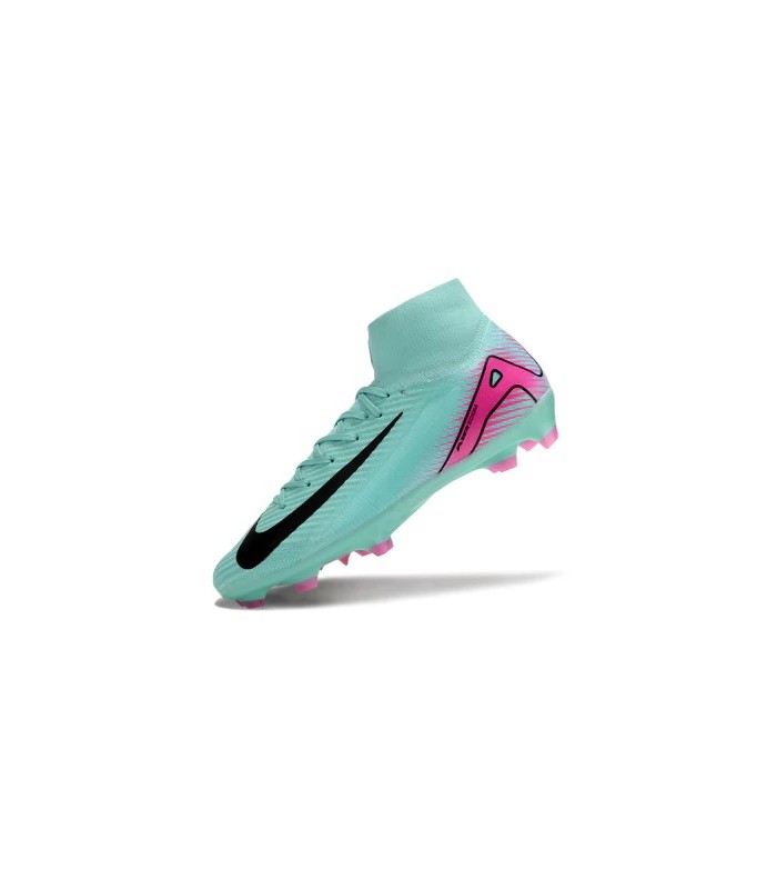 کفش فوتبال نایک مرکوریال سوپرفلای ساقدار طرح اصلی Nike Air Zoom Mercurial Superfly Blue/Pink