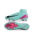 کفش فوتبال نایک مرکوریال سوپرفلای ساقدار طرح اصلی Nike Air Zoom Mercurial Superfly Blue/Pink