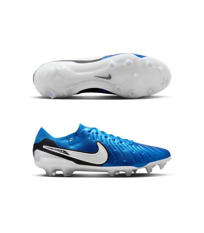 کفش فوتبال نایک تمپو لجند 10 طرح اصلی Nike Tiempo Legend 10 Elite FG Soccer Blue