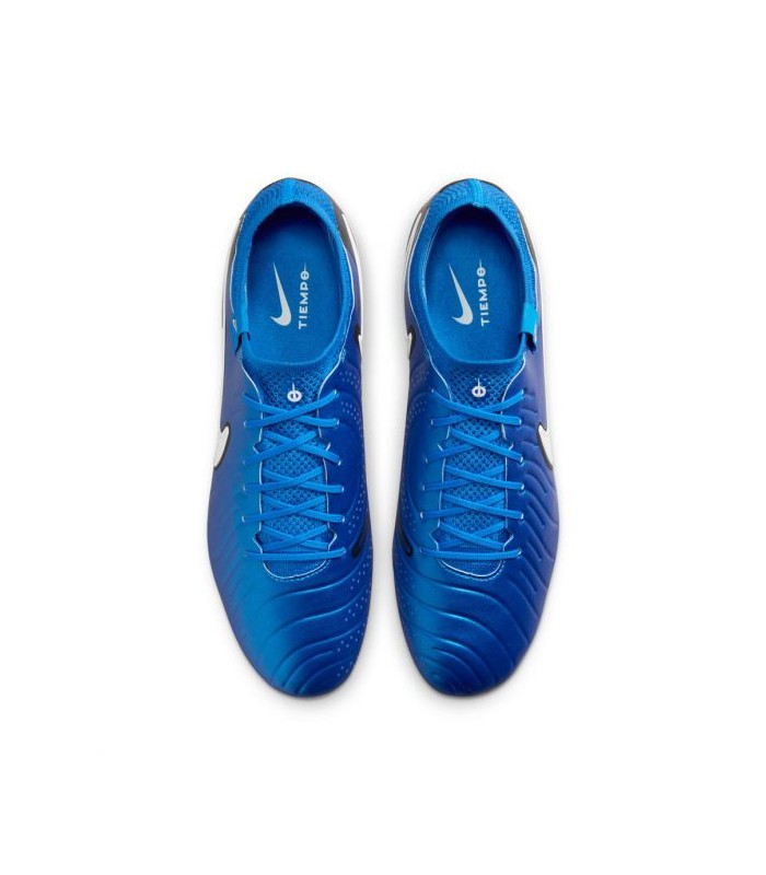 کفش فوتبال نایک تمپو لجند 10 طرح اصلی Nike Tiempo Legend 10 Elite FG Soccer Blue