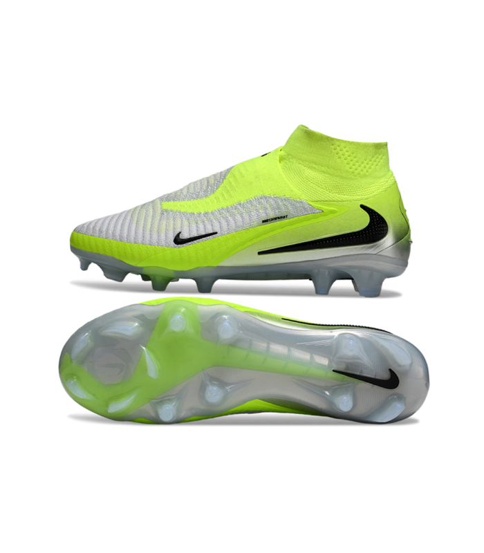 کفش فوتبال نایک فانتوم جی ایکس 6 طرح اصلی Nike Phantom 6 Elite Soccer White/Green
