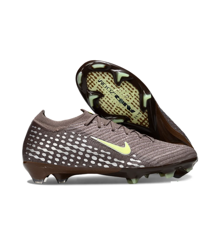 کفش فوتبال نایک مرکوریال ویپور 16 طرح اصلی Nike Air Zoom Mercurial Vapor 16 Elite FG Brown