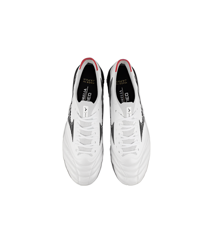 کفش فوتبال میزانو مورلیا نئو طرح اصلی Mizuno Morelia Neo III White Black Red
