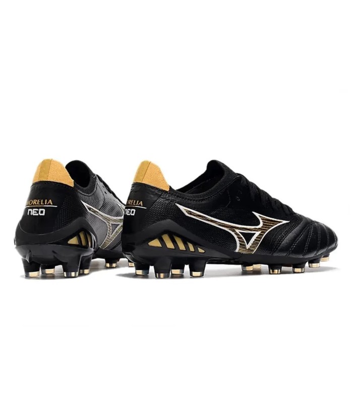 کفش فوتبال میزانو مورلیا نئو طرح اصلی Mizuno Morelia Neo III Black Yellow