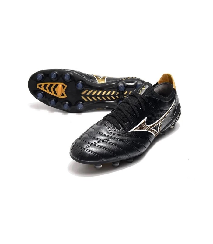 کفش فوتبال میزانو مورلیا نئو طرح اصلی Mizuno Morelia Neo III Black Yellow