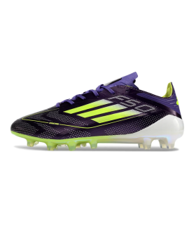 کفش فوتبال آدیداس اف پنجاه طرح اصلی Adidas F50 Elite FG Firm Purple/Yellow/White