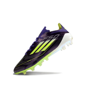 کفش فوتبال آدیداس اف پنجاه طرح اصلی Adidas F50 Elite FG Firm Purple/Yellow/White