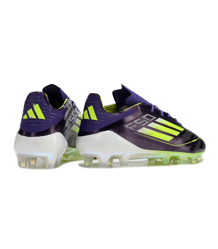 کفش فوتبال آدیداس اف پنجاه طرح اصلی Adidas F50 Elite FG Firm Purple/Yellow/White