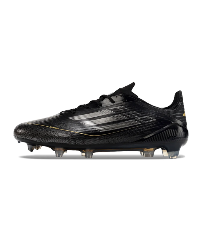 کفش فوتبال آدیداس اف پنجاه طرح اصلی Adidas F50 Elite FG Firm Black/Silver/Gold